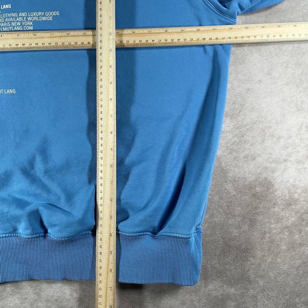 Helmut Lang Men's Paris Postcard Terry Medium Sweatshirt - Picture 4 of 9